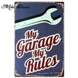 [ Mike86 ] HQ Motor Service Sex Wall Sign Metal Plaque Iron Painting Retro Gift Bar Friend Home Decor 20X30 CM AA-960 - one46.com.au