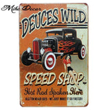 [ Mike86 ] HQ Motor Service Sex Wall Sign Metal Plaque Iron Painting Retro Gift Bar Friend Home Decor 20X30 CM AA-960 - one46.com.au