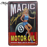 [ Mike86 ] HQ Motor Service Sex Wall Sign Metal Plaque Iron Painting Retro Gift Bar Friend Home Decor 20X30 CM AA-960 - one46.com.au