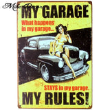 [ Mike86 ] HQ Motor Service Sex Wall Sign Metal Plaque Iron Painting Retro Gift Bar Friend Home Decor 20X30 CM AA-960 - one46.com.au