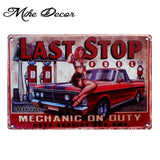 [ Mike86 ] HQ Motor Service Sex Wall Sign Metal Plaque Iron Painting Retro Gift Bar Friend Home Decor 20X30 CM AA-960 - one46.com.au