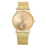 Fashion Brand Watch Women Luxury Women's Casual Quartz Silicone Strap Band Watch Analog Wrist Watch D40 - one46.com.au