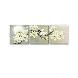 11094 Cross Section Branch & White Flower Frameles Canvas Painting Decoration Art Canvas Modern Home Decoration Painting - one46.com.au