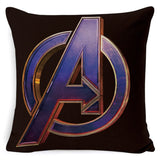 Avengers Endgame Cushion Cover Marvel Cotton Linen Pillow Case 45x45m For Sofa Chair Bedroom Pillowcase Home Decor Almofada - one46.com.au