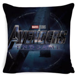 Avengers Endgame Cushion Cover Marvel Cotton Linen Pillow Case 45x45m For Sofa Chair Bedroom Pillowcase Home Decor Almofada - one46.com.au