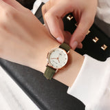 New 2018 Womens Watches Fashion Casual Womens Simple Style Quartz Leather Strap Wristwatch Ulzzang Women Watch - one46.com.au