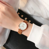 New 2018 Womens Watches Fashion Casual Womens Simple Style Quartz Leather Strap Wristwatch Ulzzang Women Watch - one46.com.au