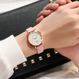 New 2018 Womens Watches Fashion Casual Womens Simple Style Quartz Leather Strap Wristwatch Ulzzang Women Watch - one46.com.au