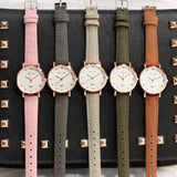 New 2018 Womens Watches Fashion Casual Womens Simple Style Quartz Leather Strap Wristwatch Ulzzang Women Watch - one46.com.au