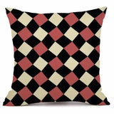 XUNYU Colorful Decorative Cushion Cover Linen Throw Pillow Cover Scandinavian Pillow Case Home Office Sofa Decor KQ004 - one46.com.au