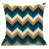 XUNYU Colorful Decorative Cushion Cover Linen Throw Pillow Cover Scandinavian Pillow Case Home Office Sofa Decor KQ004 - one46.com.au