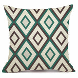 XUNYU Colorful Decorative Cushion Cover Linen Throw Pillow Cover Scandinavian Pillow Case Home Office Sofa Decor KQ004 - one46.com.au