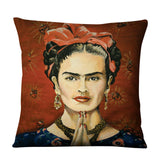 Unique Artist Cushion Cover Linen Reusable Pillow Case Fashion Women Throw Pillow Home Decor Pillow Cover - one46.com.au