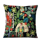 Unique Artist Cushion Cover Linen Reusable Pillow Case Fashion Women Throw Pillow Home Decor Pillow Cover - one46.com.au