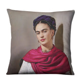 Unique Artist Cushion Cover Linen Reusable Pillow Case Fashion Women Throw Pillow Home Decor Pillow Cover - one46.com.au