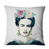 Unique Artist Cushion Cover Linen Reusable Pillow Case Fashion Women Throw Pillow Home Decor Pillow Cover - one46.com.au