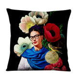 Unique Artist Cushion Cover Linen Reusable Pillow Case Fashion Women Throw Pillow Home Decor Pillow Cover - one46.com.au