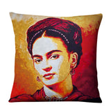 Unique Artist Cushion Cover Linen Reusable Pillow Case Fashion Women Throw Pillow Home Decor Pillow Cover - one46.com.au