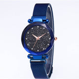 Luxury Women Watches Ladies Magnetic Gypsophila dial Women Watch quartz watches Waterproof steel belt Wristband girl gift clock - one46.com.au