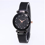 Luxury Women Watches Ladies Magnetic Gypsophila dial Women Watch quartz watches Waterproof steel belt Wristband girl gift clock - one46.com.au