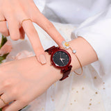 Luxury Women Watches Ladies Magnetic Gypsophila dial Women Watch quartz watches Waterproof steel belt Wristband girl gift clock - one46.com.au