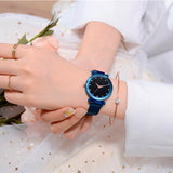 Luxury Women Watches Ladies Magnetic Gypsophila dial Women Watch quartz watches Waterproof steel belt Wristband girl gift clock - one46.com.au