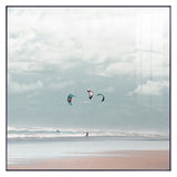 Nordic Seascape Bright Sky Sea Clouds Canvas Painting Poster Print Modern Wall Art Pictures For Living Room Bedroom home deco - one46.com.au