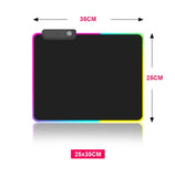 iMice RGB Mouse Pad Large Mousepad XL Computer Mousepad Gaming Mouse Pad Carpet Mouse Mat Desk Mat USB Game Keyboard Pad - one46.com.au