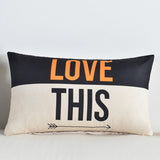 Funda Cojin Rectangular Cushion Cover 30x50cm Cotton Linen Decorative Pillow Case Rectangle Cushions Home Decoration Pillowcover - one46.com.au