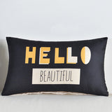 Funda Cojin Rectangular Cushion Cover 30x50cm Cotton Linen Decorative Pillow Case Rectangle Cushions Home Decoration Pillowcover - one46.com.au