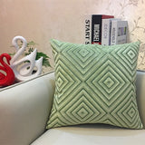 KISS QUEEN Diamond corduroy sofa cushion cover solid throw pillow cover decorative pillow case for car home - one46.com.au