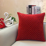 KISS QUEEN Diamond corduroy sofa cushion cover solid throw pillow cover decorative pillow case for car home - one46.com.au