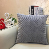 KISS QUEEN Diamond corduroy sofa cushion cover solid throw pillow cover decorative pillow case for car home - one46.com.au