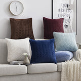 1Pc Plush Case Throw Pillow Cushion Cover Sofa Bed Car Cafe Office Room Decoration - one46.com.au