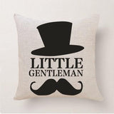 Cushion Cover Home Sweet Pillow Case Cotton Linen Mr Right Cushion Sofa Bedroom Decorative Pillow Cover - one46.com.au
