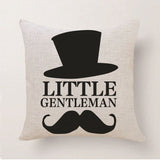 Cushion Cover Home Sweet Pillow Case Cotton Linen Mr Right Cushion Sofa Bedroom Decorative Pillow Cover - one46.com.au