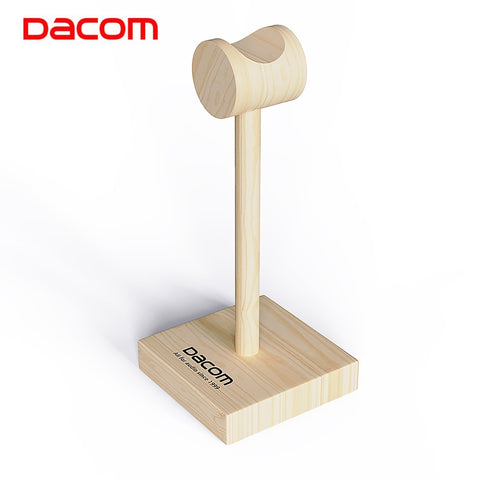 DACOM Wooden Material Headset Headphone Stand Holder for Wired and Wireless Headphones Earphones - one46.com.au