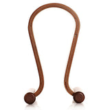 SAMDI Wooden Headphone Stand Headphone Holder Headset Hanger Headset Rest - For All Headphone Size In Brich (Brown) - one46.com.au