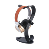 Double Heads Headphone Headset Stand Holder Stand Holder Fashion Desktop Storage Display For Headphones Bracket - one46.com.au