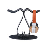 Double Heads Headphone Headset Stand Holder Stand Holder Fashion Desktop Storage Display For Headphones Bracket - one46.com.au