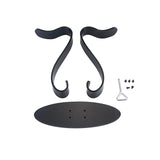 Double Heads Headphone Headset Stand Holder Stand Holder Fashion Desktop Storage Display For Headphones Bracket - one46.com.au