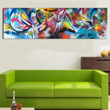 QKART Wall Art Oil Paintings Abstract Picture Dropshipping Canvas Print For Living Room Modern No Frame - one46.com.au