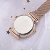 Fashion Women's Star Quartz Watch Magnet Strap Magnets Watch For Women Hand Accessories - one46.com.au