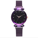 Fashion Women's Star Quartz Watch Magnet Strap Magnets Watch For Women Hand Accessories - one46.com.au