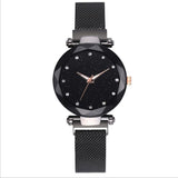 Fashion Women's Star Quartz Watch Magnet Strap Magnets Watch For Women Hand Accessories - one46.com.au