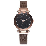 Fashion Women's Star Quartz Watch Magnet Strap Magnets Watch For Women Hand Accessories - one46.com.au