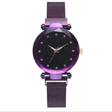 Fashion Women's Star Quartz Watch Magnet Strap Magnets Watch For Women Hand Accessories - one46.com.au