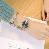 Montre 2019 Femme Vansvar Casual Round Elegant Women watches Luxury Quartz Stainless Steel Band Marble Strap Watch Analog Wrist - one46.com.au