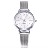 Montre 2019 Femme Vansvar Casual Round Elegant Women watches Luxury Quartz Stainless Steel Band Marble Strap Watch Analog Wrist - one46.com.au