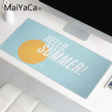 MaiYaCa 300 * 600 mm Big Mouse pad Hello Summer Wallpaper Desk Mat Surface Waterproof Laptop Gaming Mice Mousepad - one46.com.au